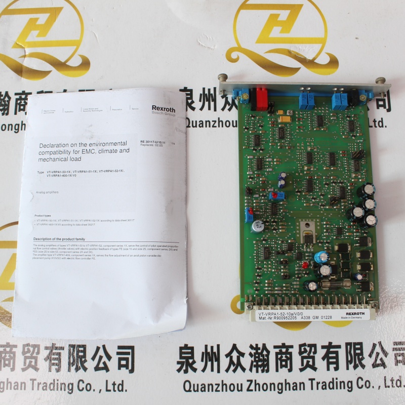 Rexroth 液压元件 VT-VRPA1-52-10V00
